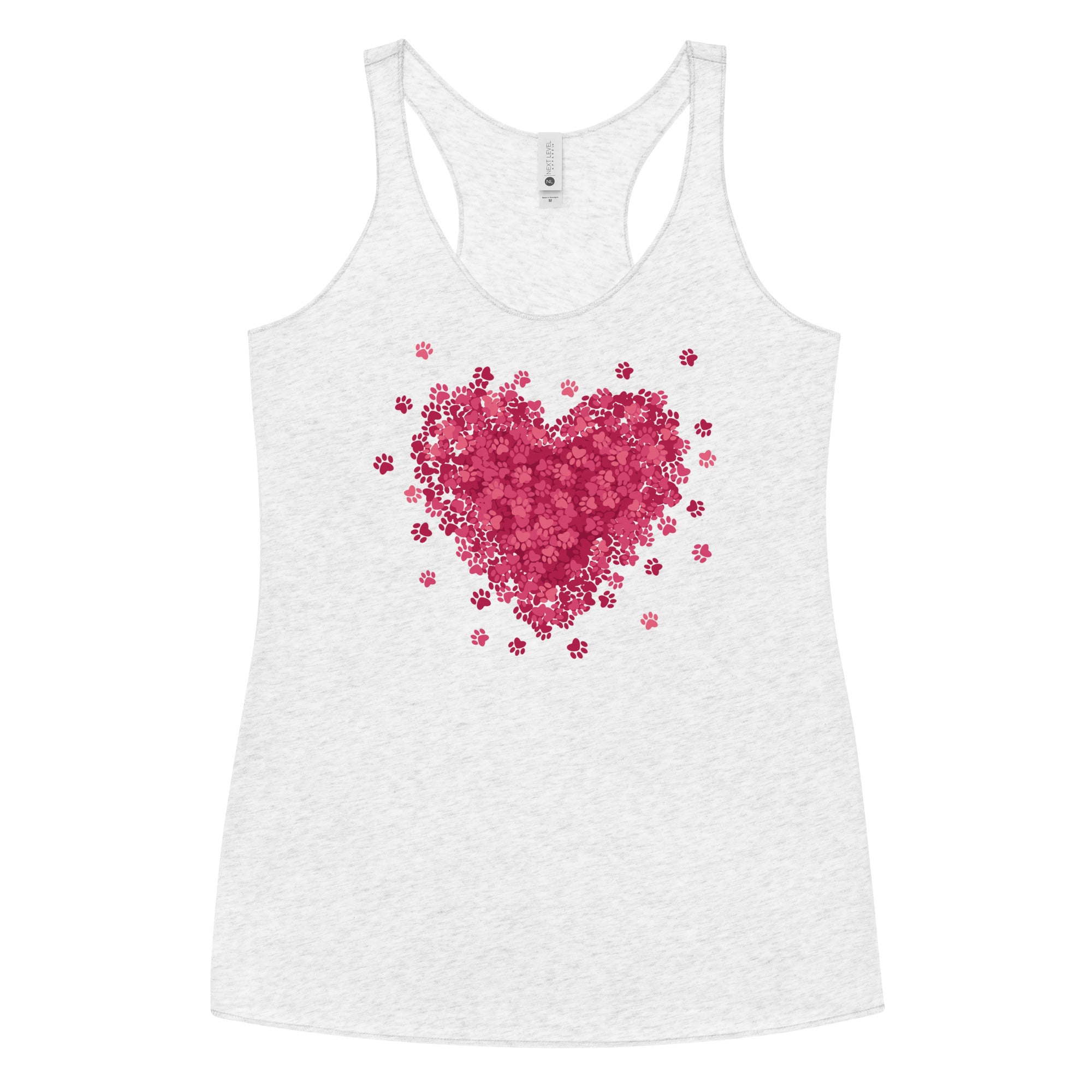 Bursting with Paw Love Tank Top、mySite、camillekostekn