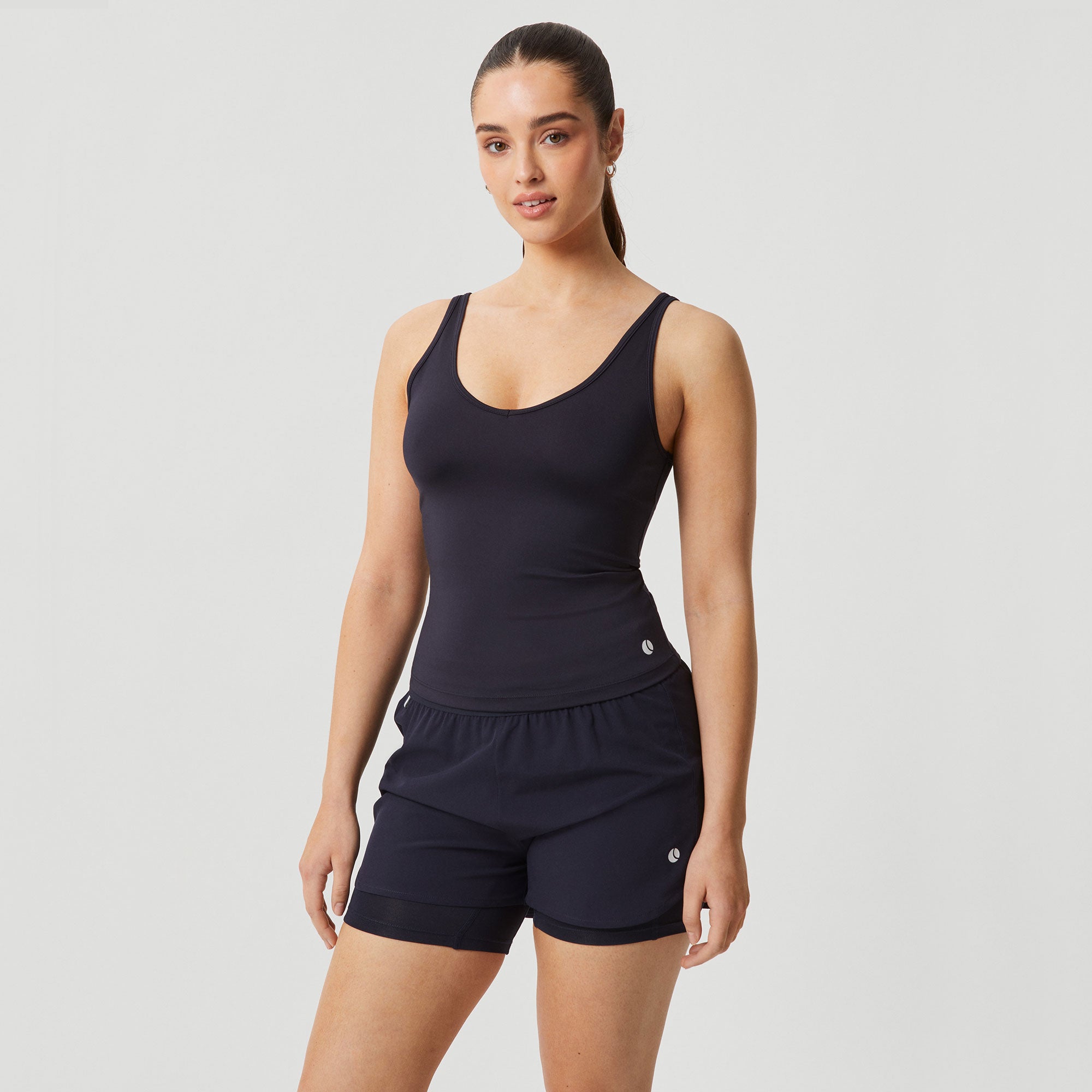 Bj枚rn Borg Ace Women's Deep V Tennis Tank、mySite、neckold