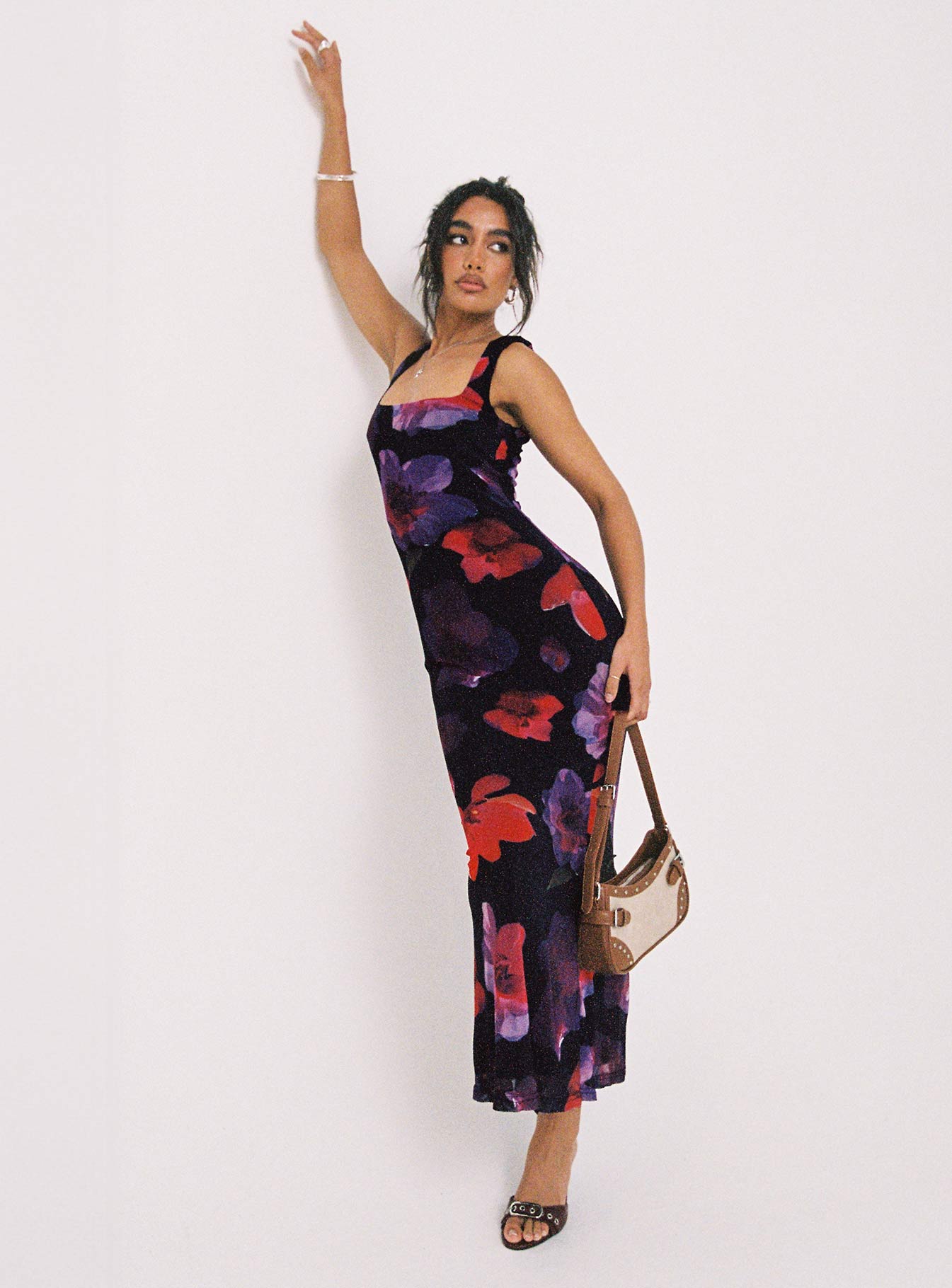 Eviana Maxi Dress Floral、mySite、solidvoid