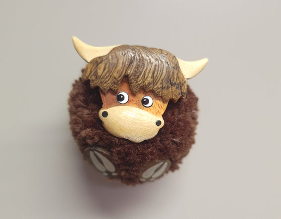 Animal Fridge Magnet (Highland / Sheep / Donkey)、mySite、g9winljtr