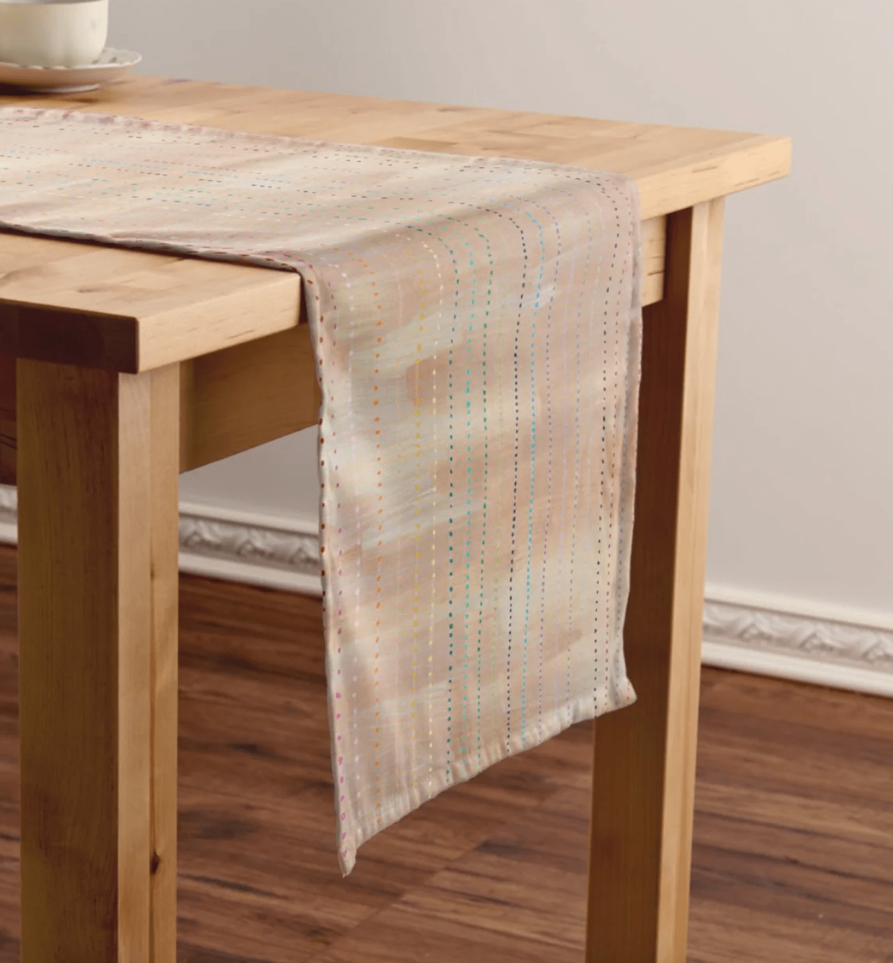 Rainbow Matzah Dots Table Runner、mySite、topwebapps