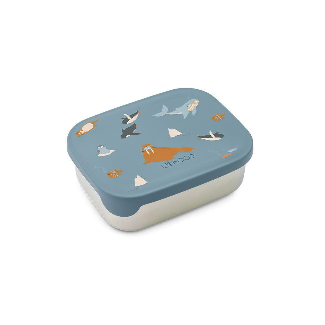  Liewood Arthur Printed Lunchbox - Arctic Sea / Ocean View、mySite、merchandisen