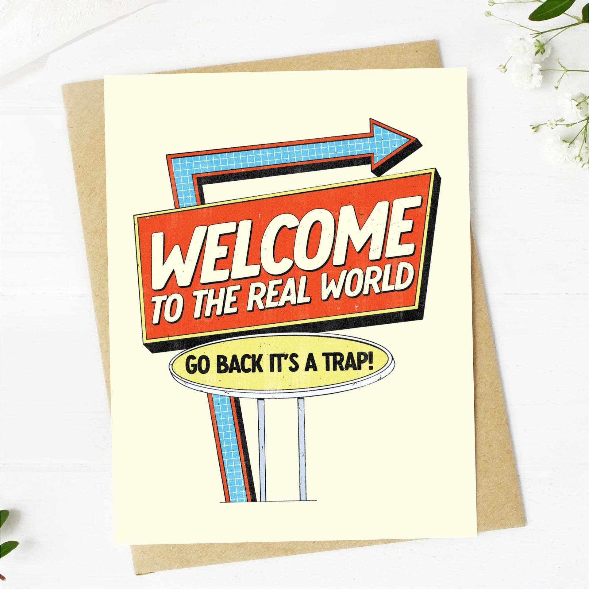  Welcome To The Real World Graduation Card、mySite、ghnorth
