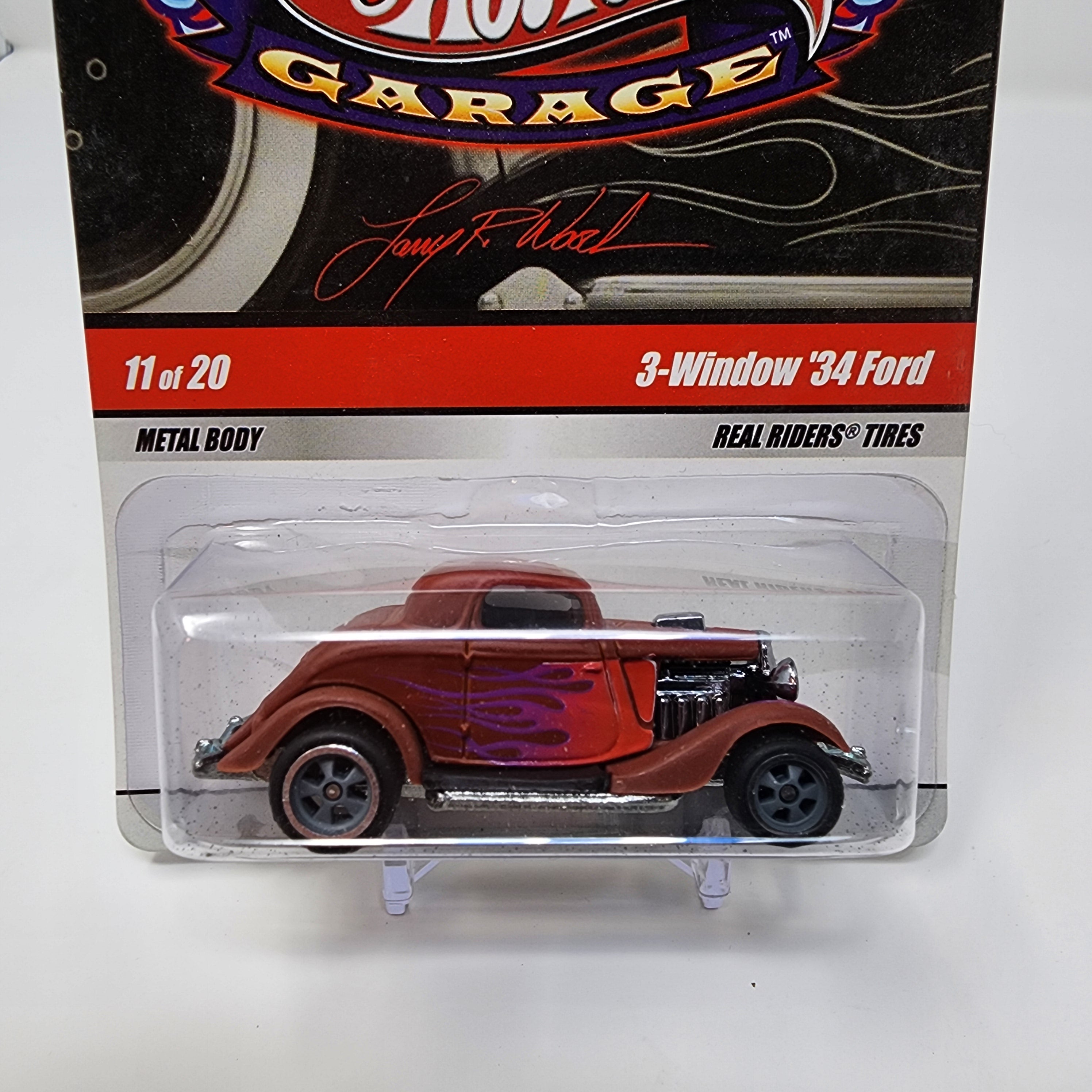 3-Window '34 Ford #11/20 * Hot Wheels Garage Larry's、mySite、hgirdovlk