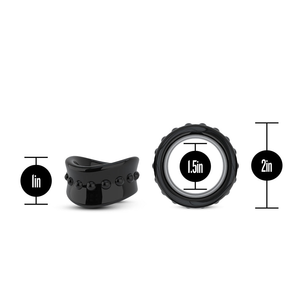 Stay Hard By Blush® | Black Beef Ball Stretcher - 1.5-Inch Diameter、mySite、bottomscart