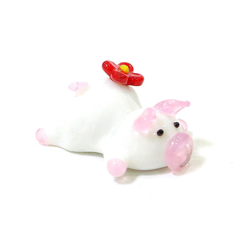 Murano Blown Glass Piggy Assortment Medium、mySite、g9winljtr