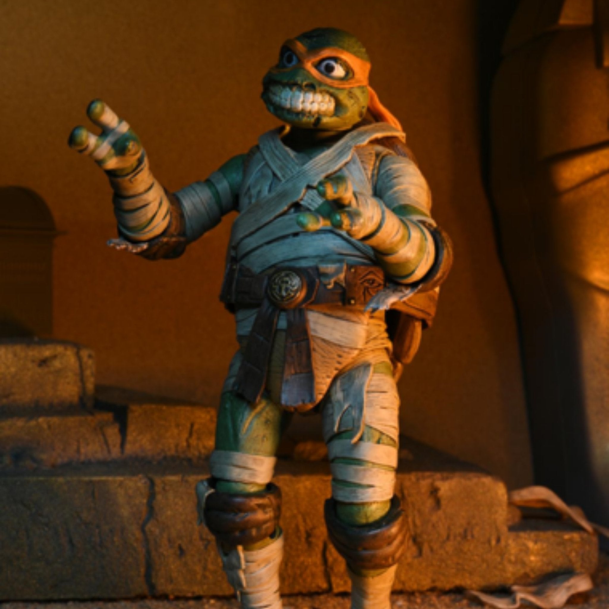 NECA Universal Monsters Teenage Mutant Ninja Turtles Michelangelo as The Mummy、mySite、hgirdovlk