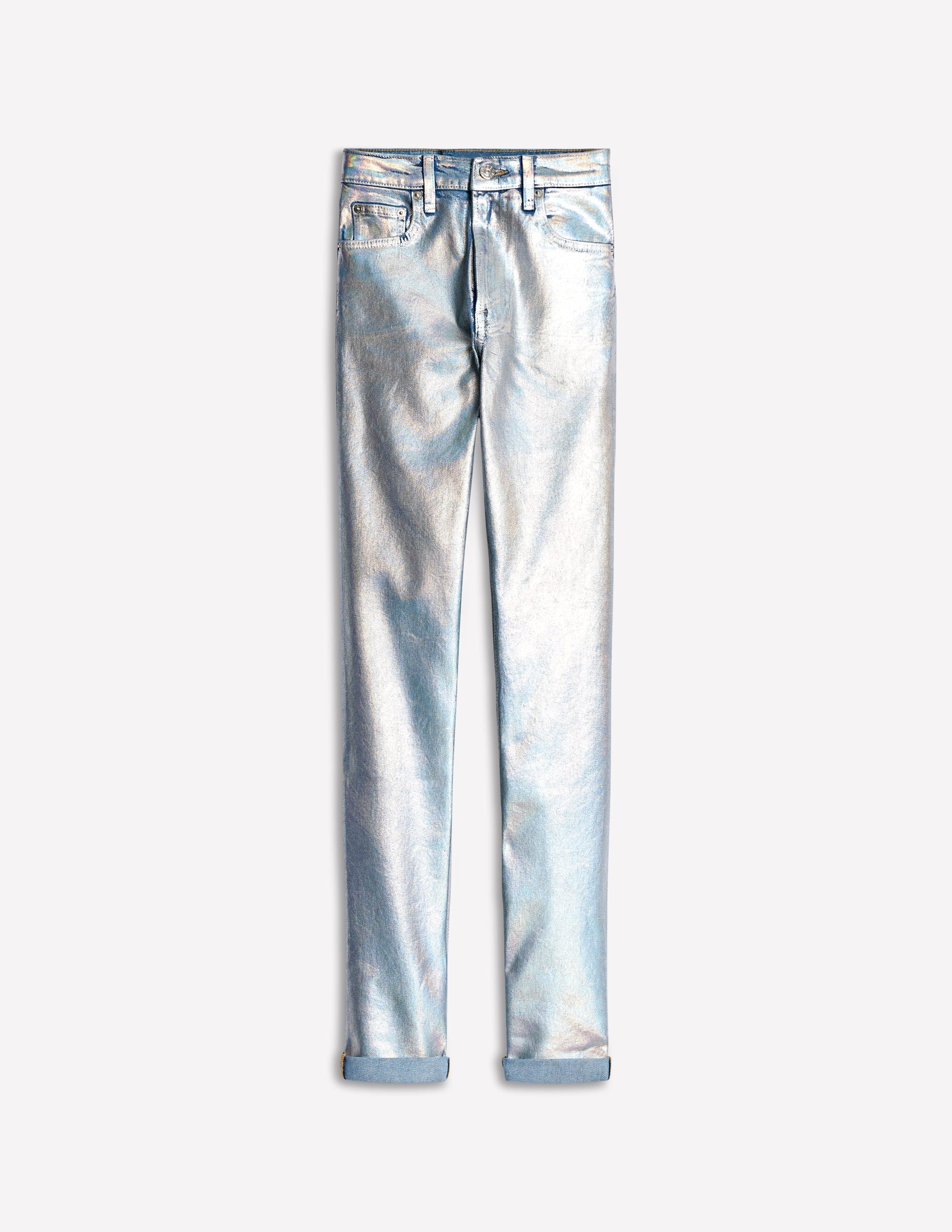  Girlfriend Jeans-Silver Coated、mySite、ashleygrahame