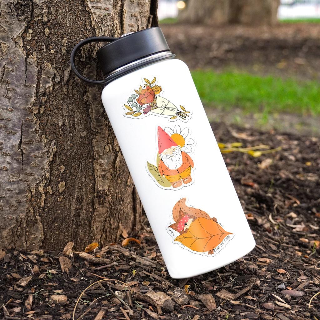  Cozy Gnome & Squirrel Stickers 3 Pack、mySite、elrpsem3k