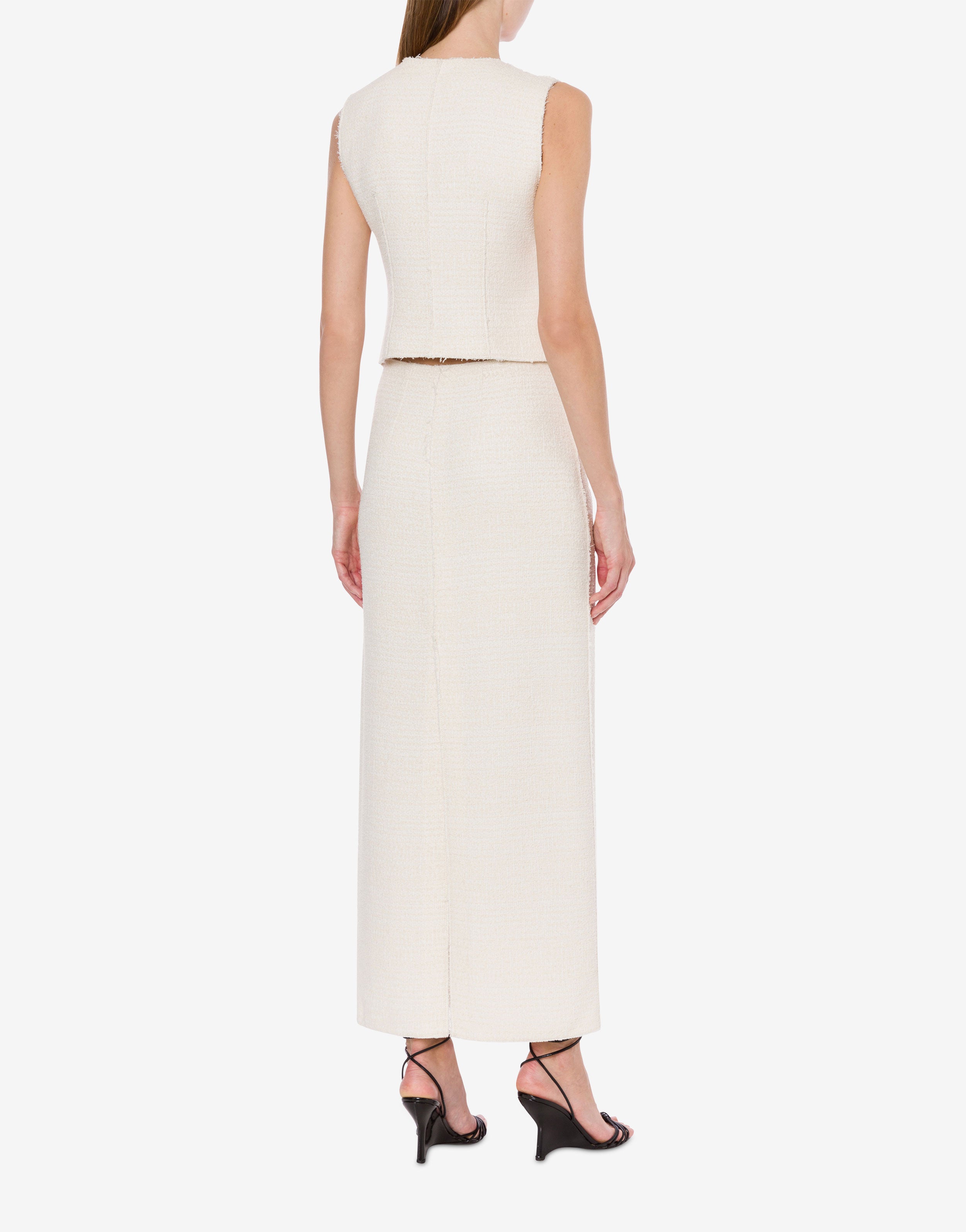 Gilet in bouclé misto cotone、mySite、aoinhome