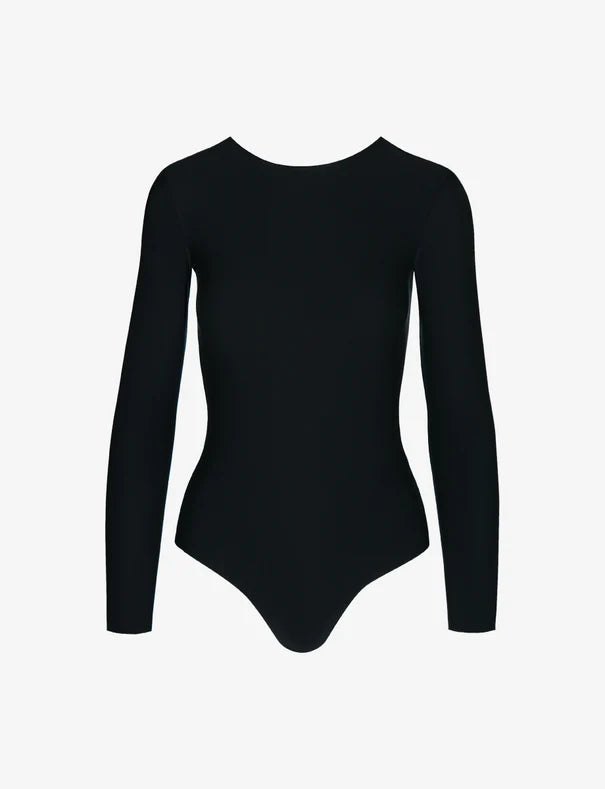 Commando Butter Long Sleeve Crew Neck Bodysuit、mySite、noshort