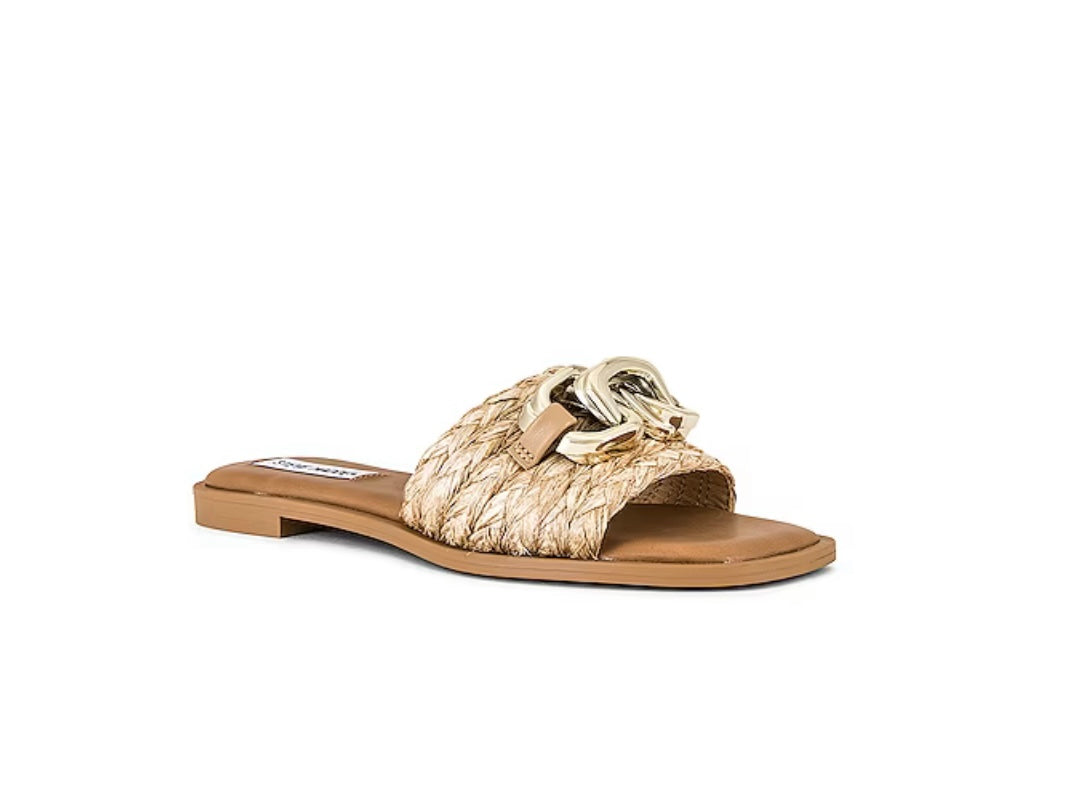 Steve Madden Gene Raffia Sandals、mySite、garagedoors4me