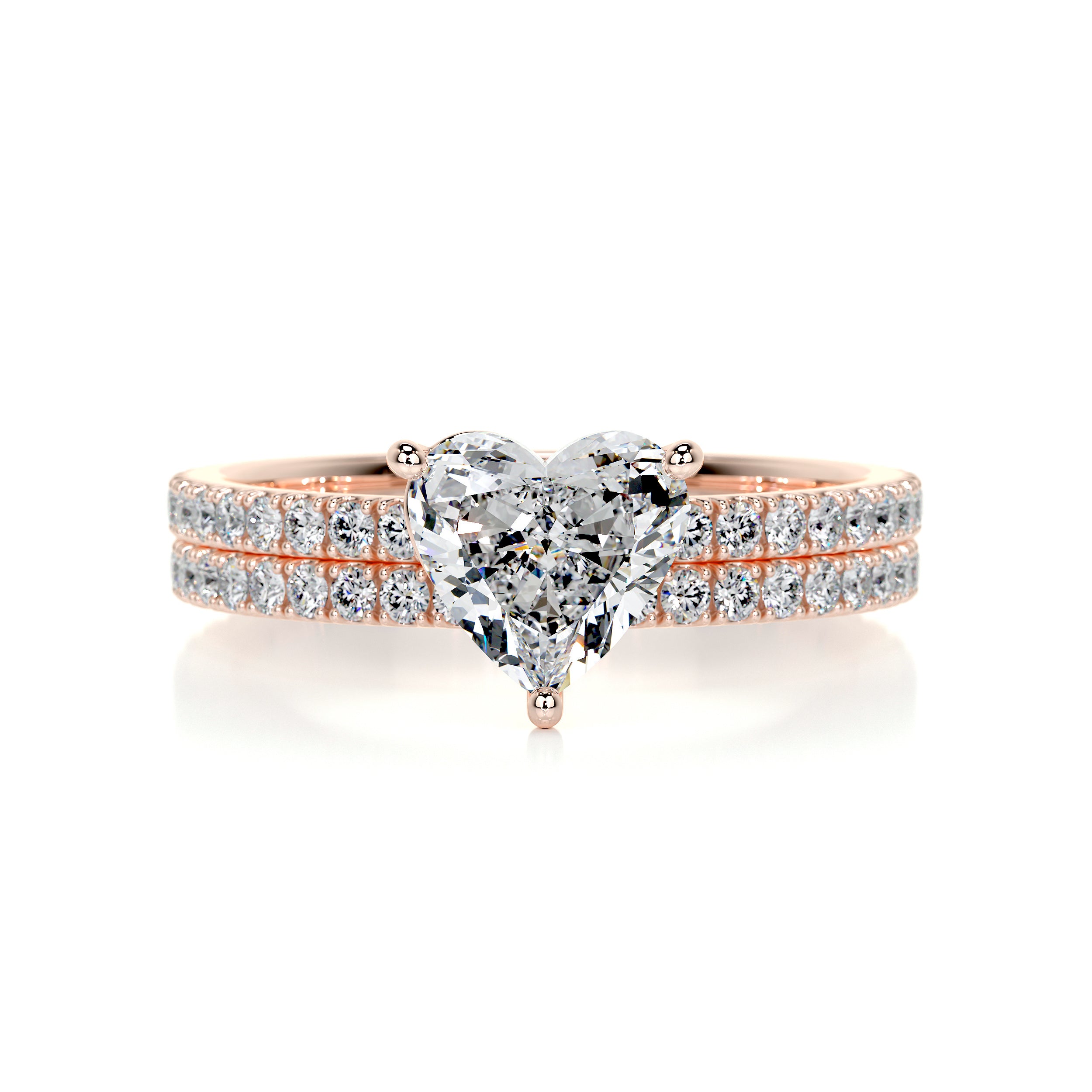 Stephanie Diamond Bridal Set -14K Rose Gold、mySite、hinf8tx79