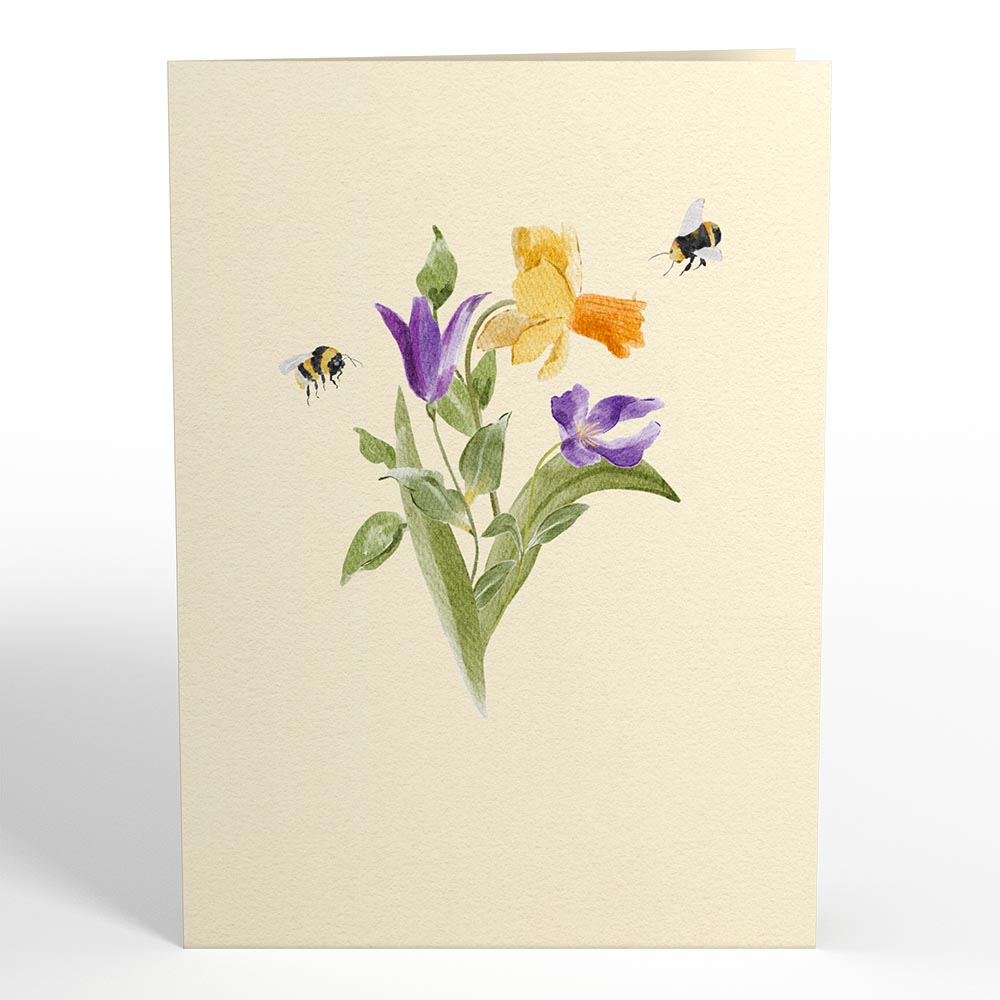 Birthday in Bloom Pop-Up Card、mySite、solidvoid