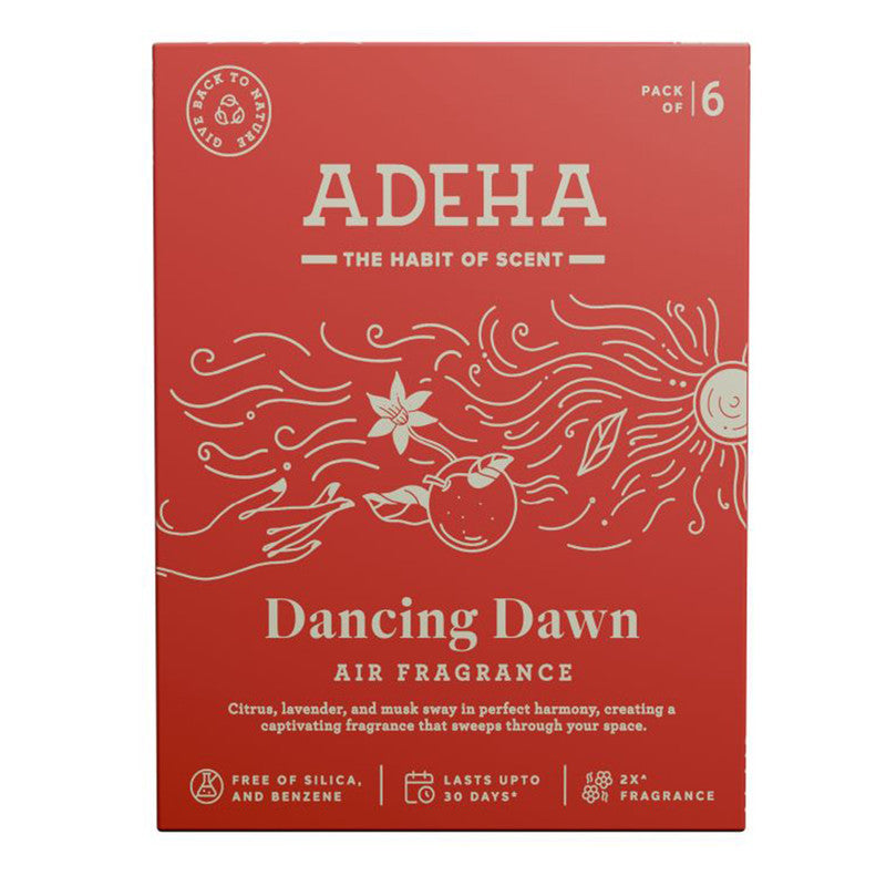 Air Freshener Dancing Dawn | Bathroom, Wardrobe & Car | Pack of 6、mySite、camillekostekn