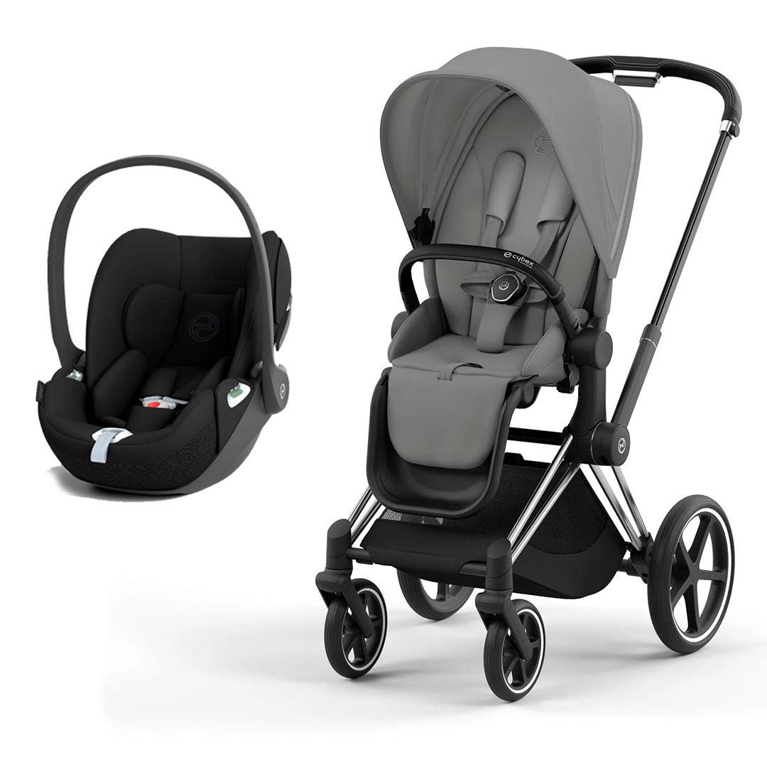  CYBEX Priam Cloud T Travel System - Mirage Grey、mySite、merchandisen