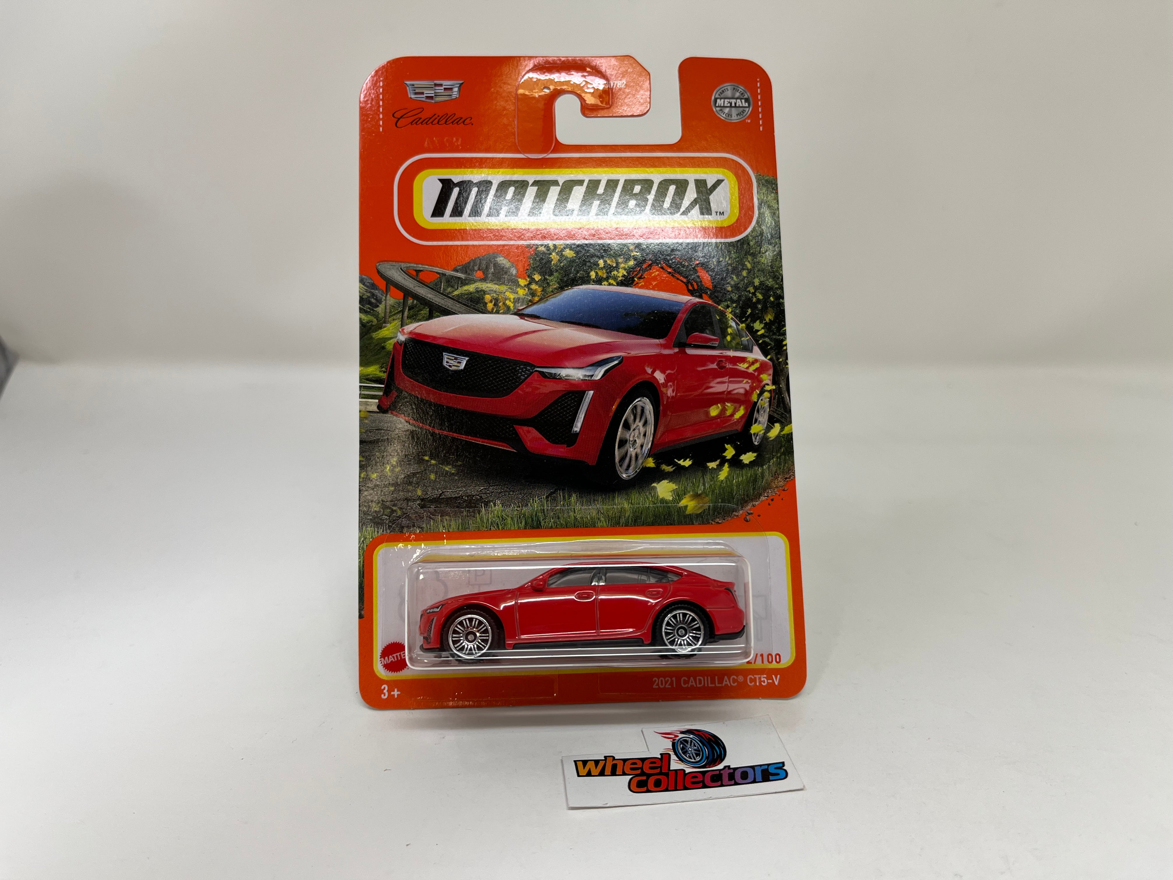 2021 Cadillac CT5-V #72 * Red * Matchbox Basic Series、mySite、hgirdovlk