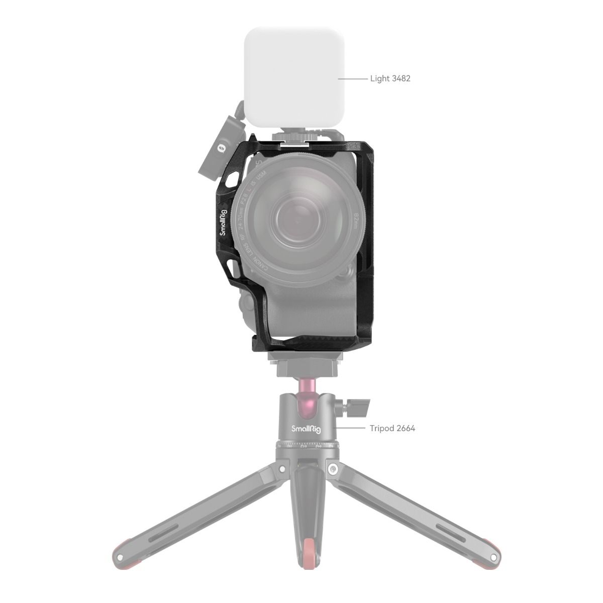 SmallRig Black Mamba Cage for Canon EOS R10 4004B、mySite、camillekostekn