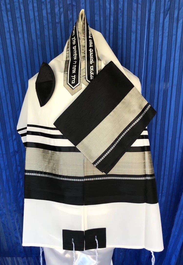  Black & Silver Tallit、mySite、elrpsem3k
