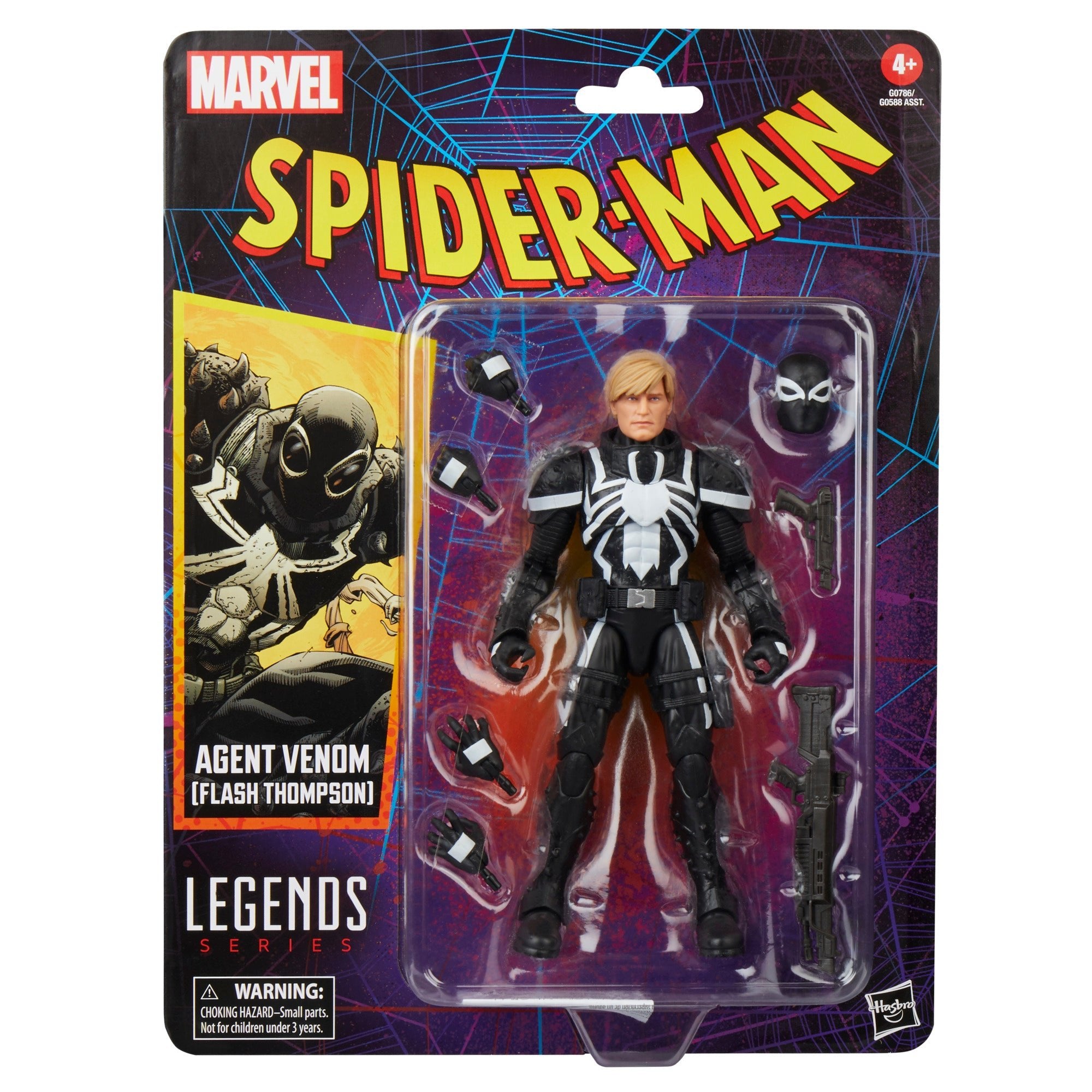 Marvel Legends Series Agent Venom (Flash Thompson)、mySite、hgirdovlk