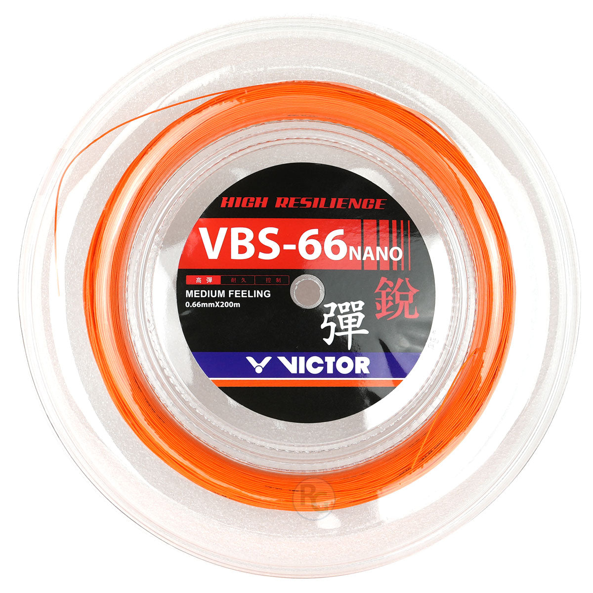 Victor VBS-66 Nano Badminton String Reel (Orange)