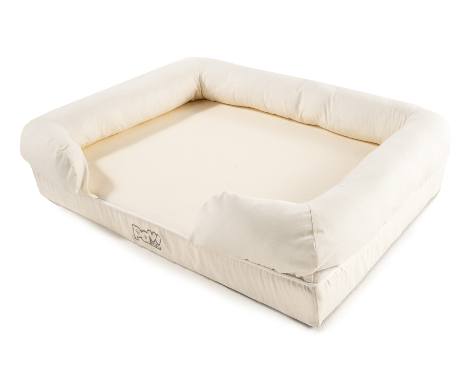 PupLounge™ Memory Foam Dog Bed Cover - White (Bed Not Included)、mySite、solidvoid