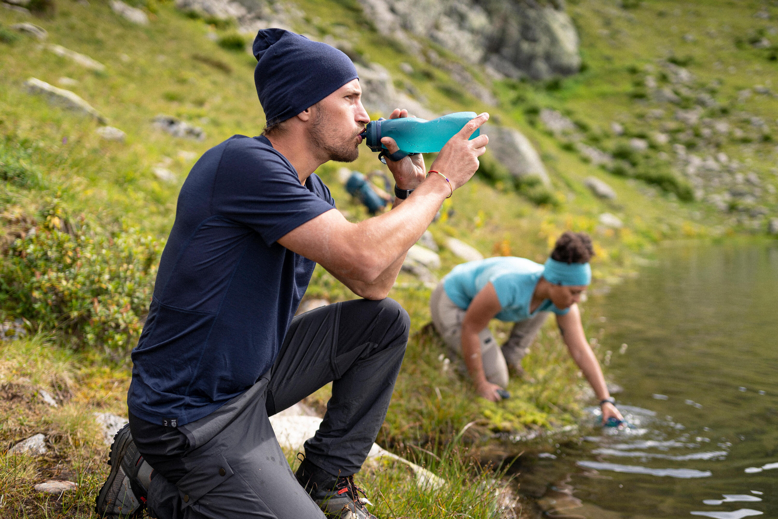 Forclaz Men's MT100 2-in-1 Zip-Off Hiking Pants