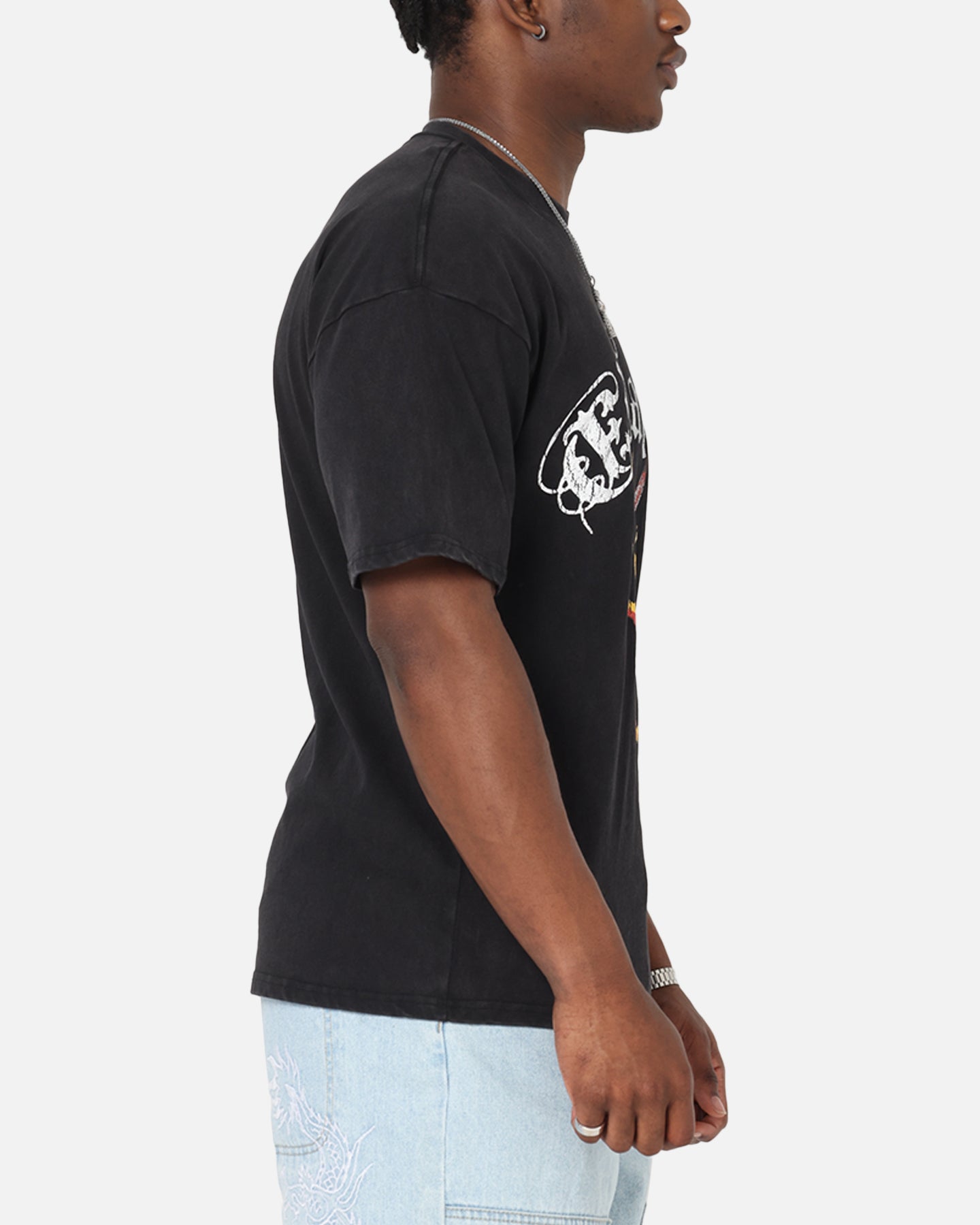 Ed Hardy Mask Of Mischief T-Shirt Black Acidwash、mySite、zt4zffjzw