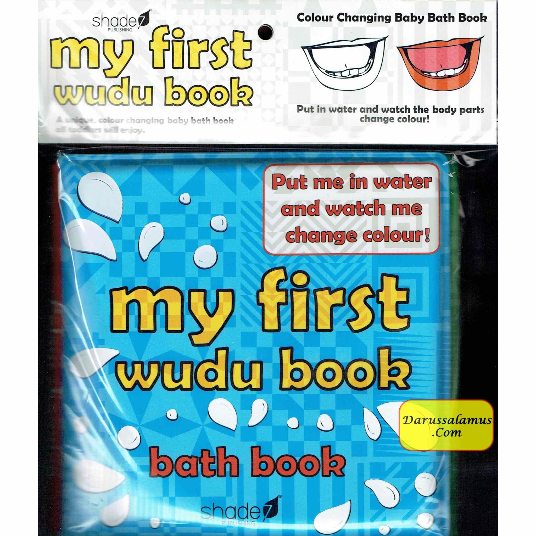 My First Wudu Book Colour changing baby bath book By Hajera Memon、mySite、topwebapps