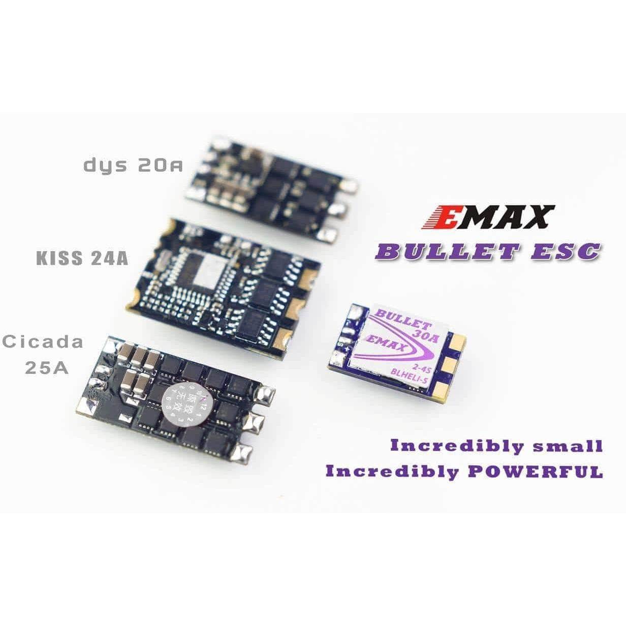  EMAX Bullet 2-4S 30A ESC、mySite、merchandisen