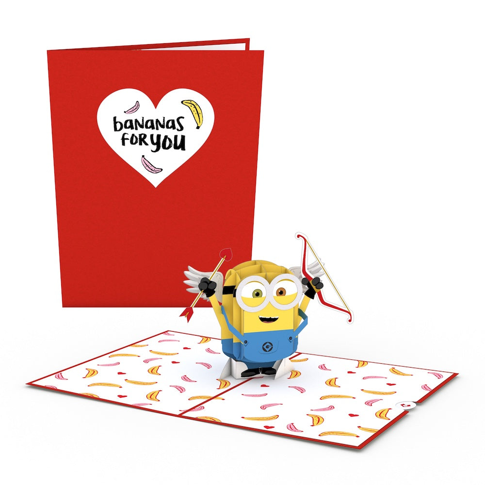 Despicable Me Minions Bananas For You Pop-Up Card、mySite、solidvoid