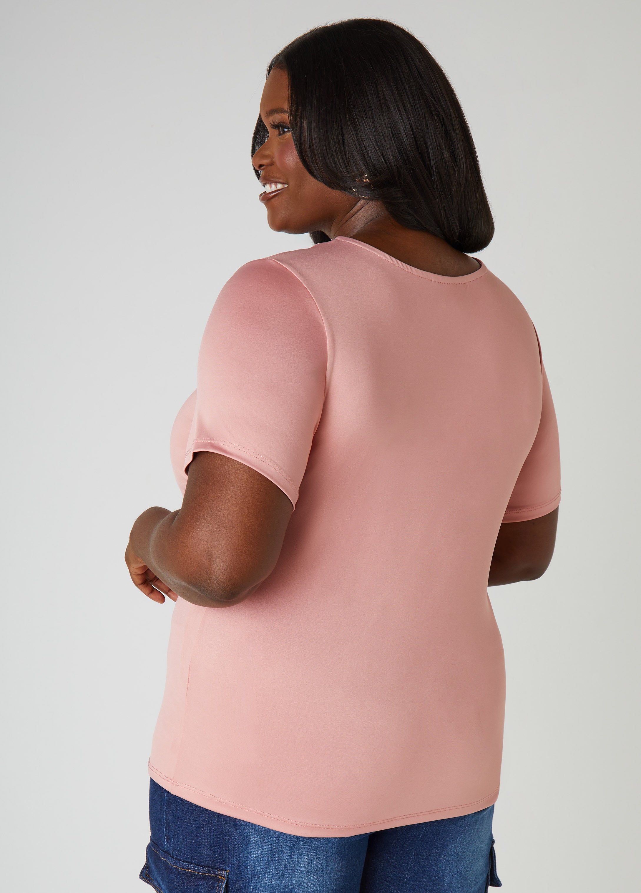 Cutout Stretch Knit Top、mySite、bengalsvssteelers