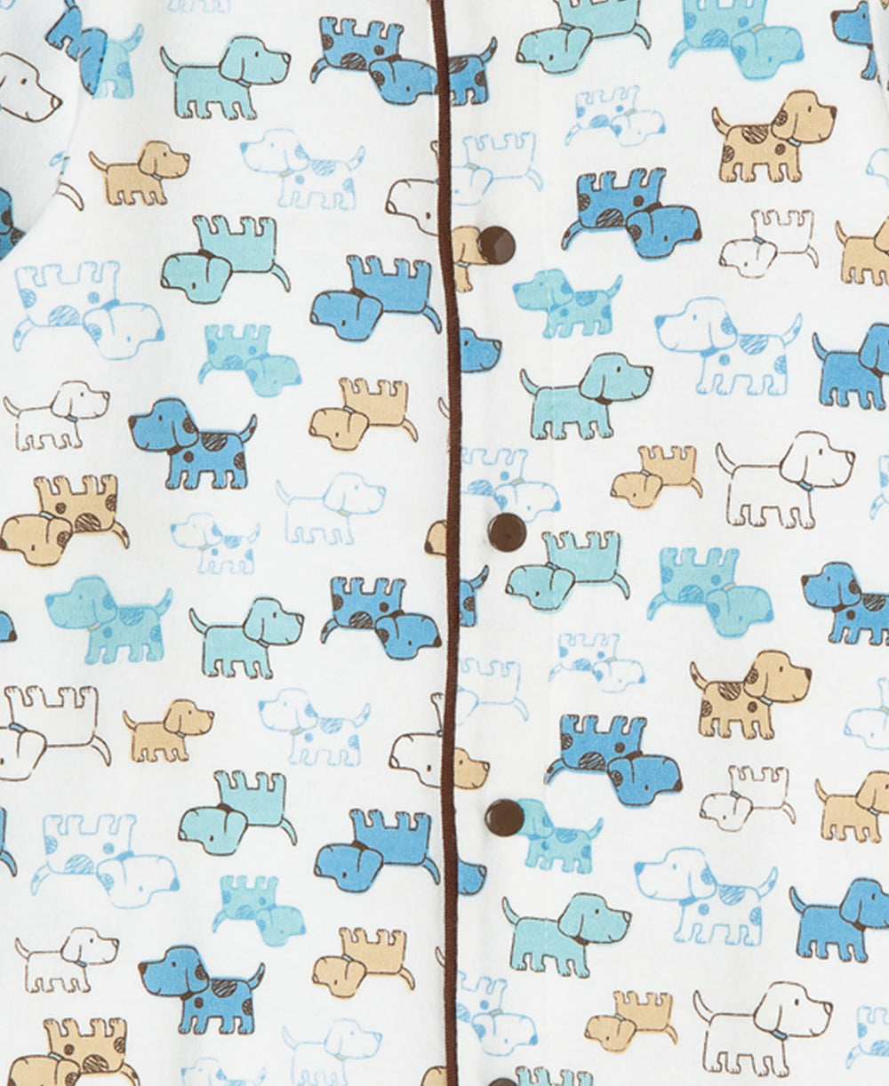  Cute Puppies Footed One-Piece And Hat、mySite、layawaytickets