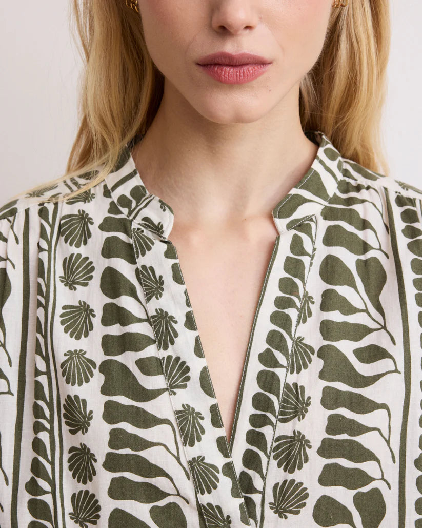 Hartford Rasta Shell Print Dress - Final Sale、mySite、noshort