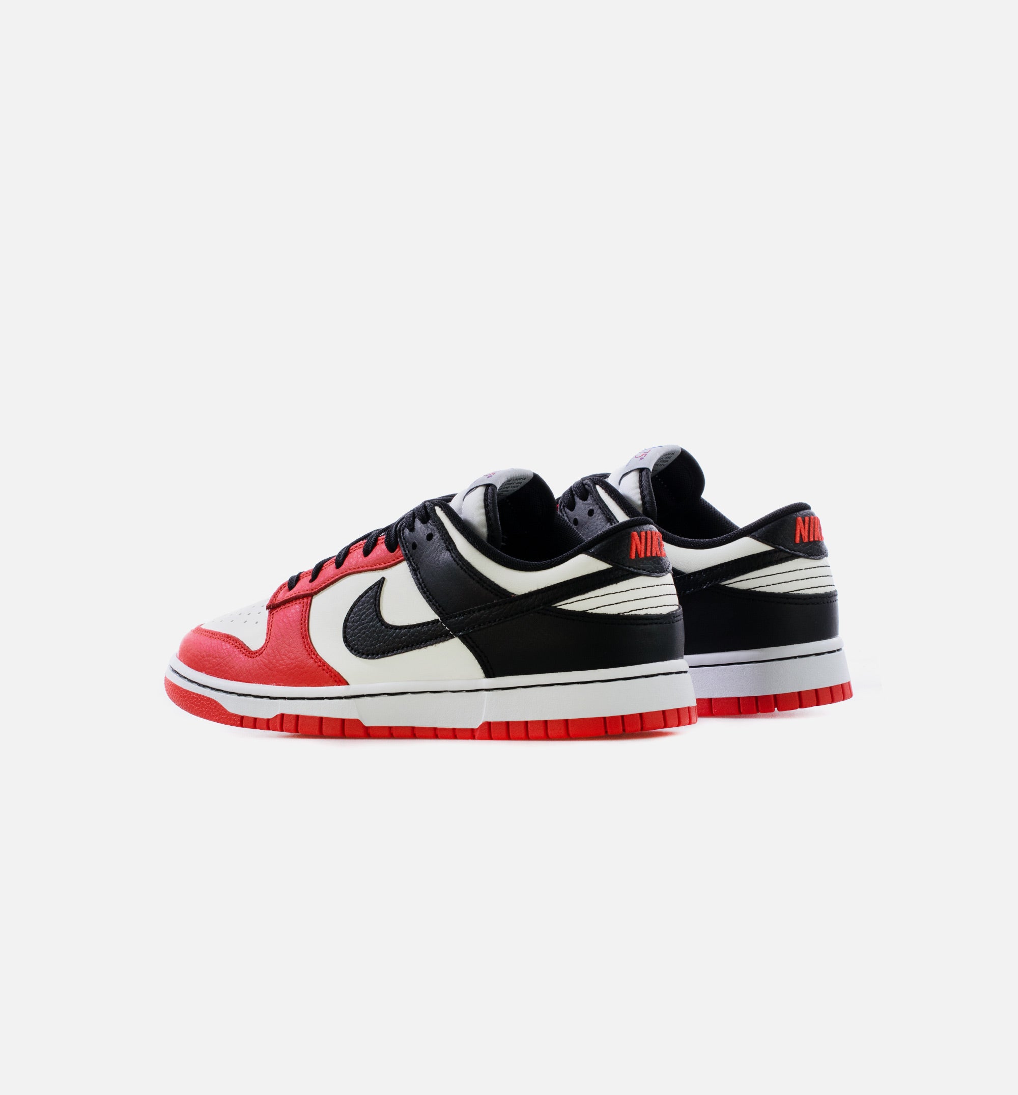 NBA Dunk Low EMB Chicago Mens Lifestyle Shoe - Sail/Black/Chile Red Limit One Per Customer、mySite、dreamappss