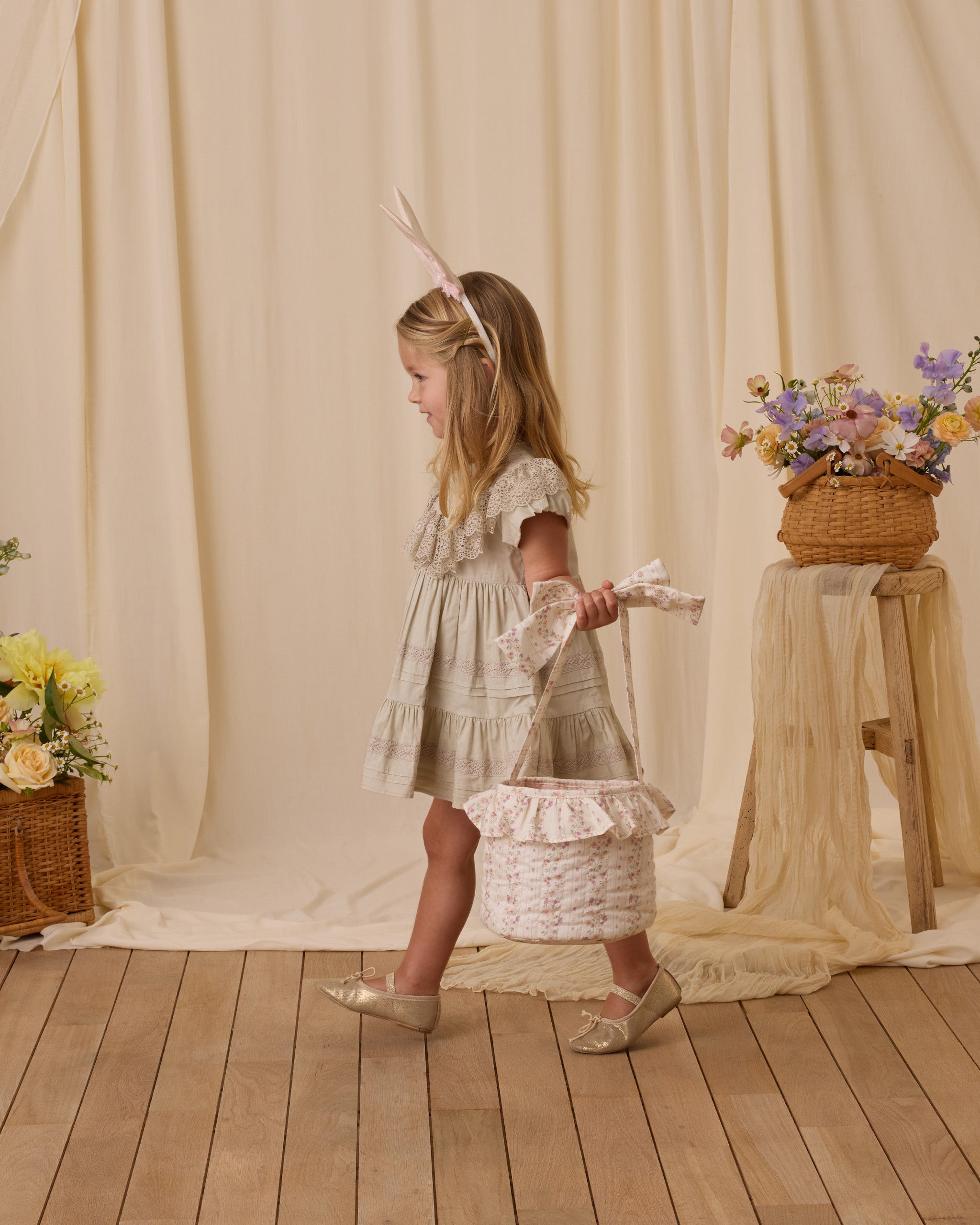  Easter Basket || Floral Stripe、mySite、layawaytickets