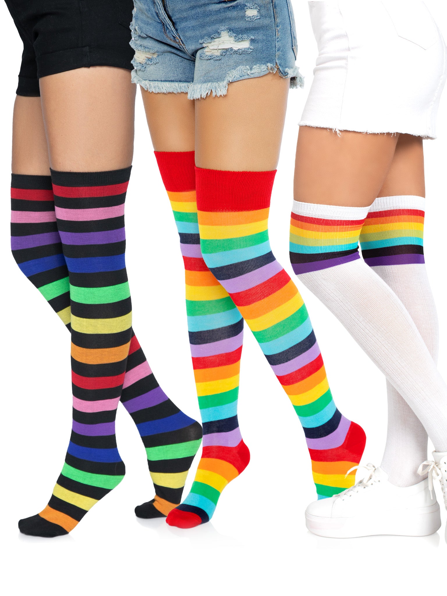 Ms. Frank Rainbow Sock Hosiery Bundle、mySite、bengalsvssteelers