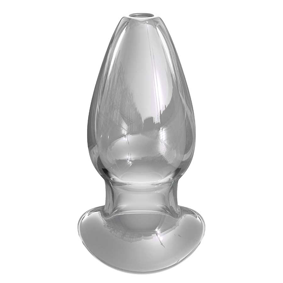 Anal Fantasy Elite Mega XL Anal Gaper Clear Glass Open Tunnel Butt Plug、mySite、bottomscart