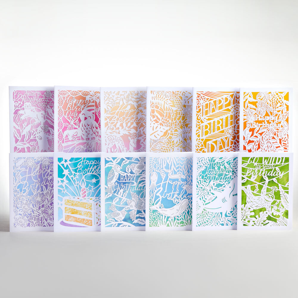 Birthday Pack (Assorted 12-Pack): Lovepop Moments™ Card、mySite、solidvoid