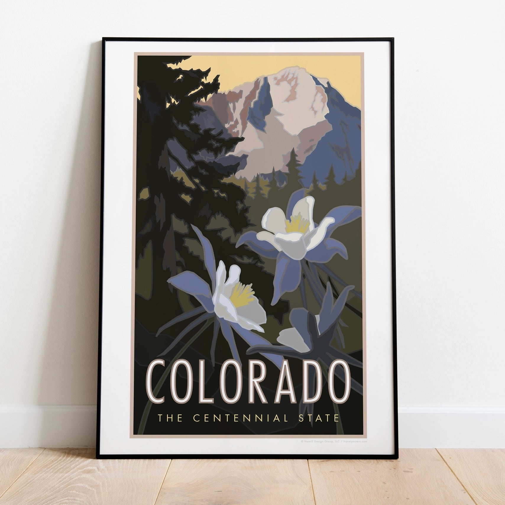 Colorado - The Centennial State - Poster、mySite、g9winljtr