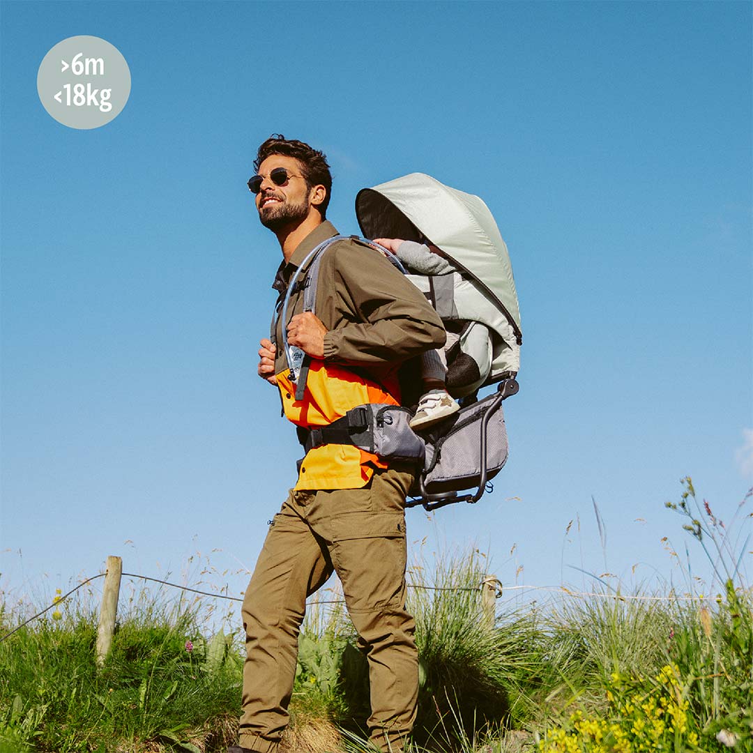  Babymoov Moov & Hike Baby Carrier - Sage Green、mySite、merchandisen