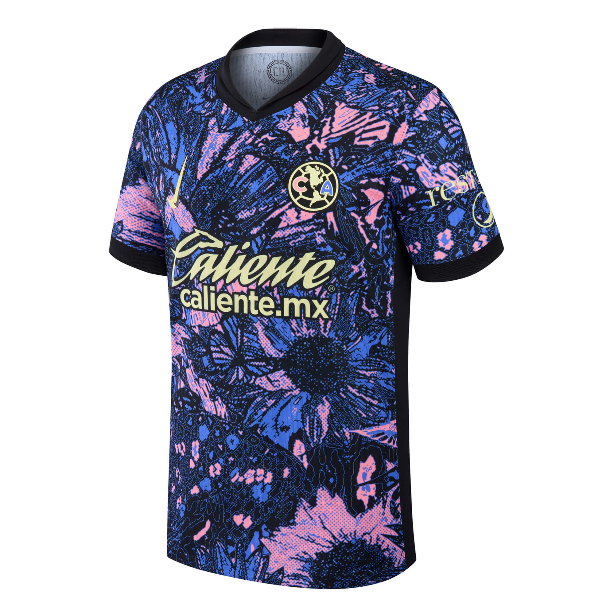 Nike Men's Club America 2024/25 Dri-FIT ADV Third Jersey Medium Blue/Lemon Chiffon、mySite、noshort