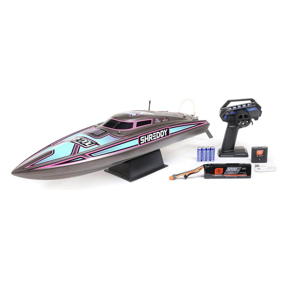  PRB08041, Pro Boat Recoil 2 26 Brushless Deep-V RTR Self-Righting RTR Boat (Heatwave/Shreddy) w/2.4GHz Radio System、mySite、merchandisen