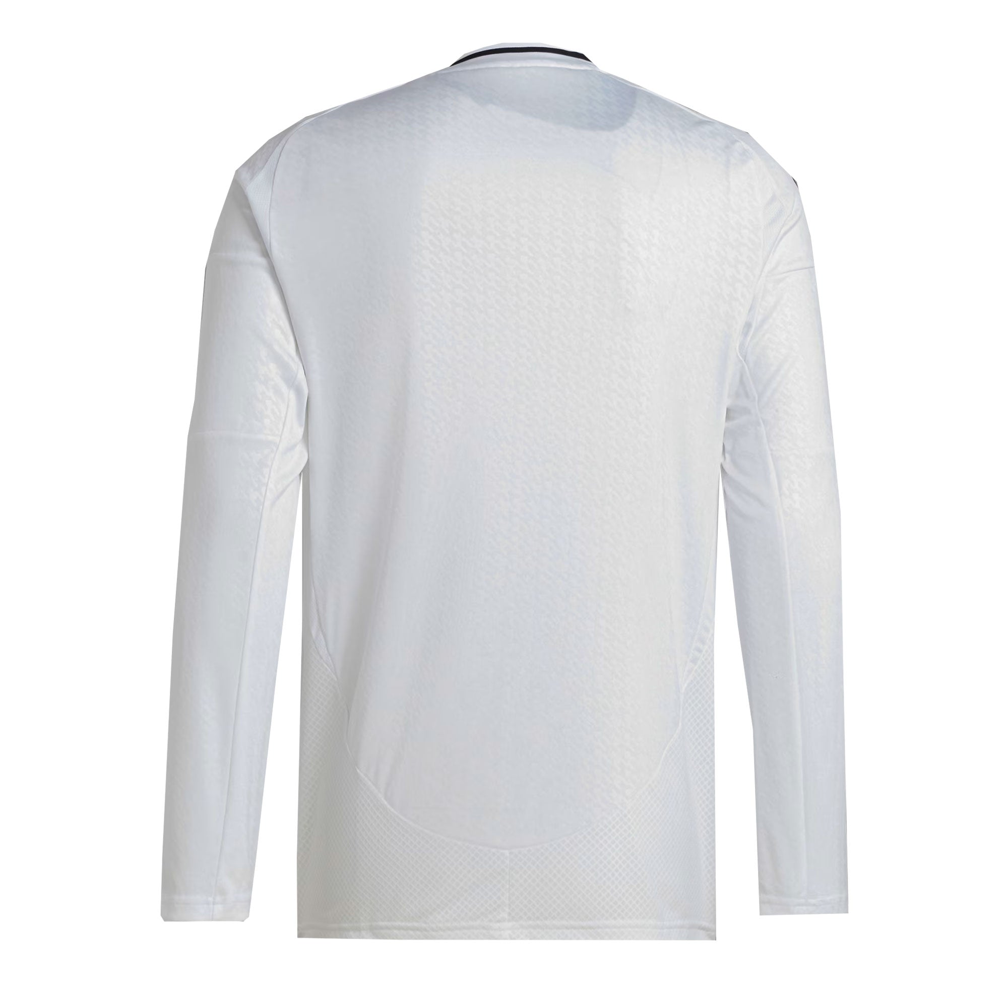 adidas Men's Real Madrid 2024/25 Long Sleeve Home Jersey White/Black、mySite、bottomscart