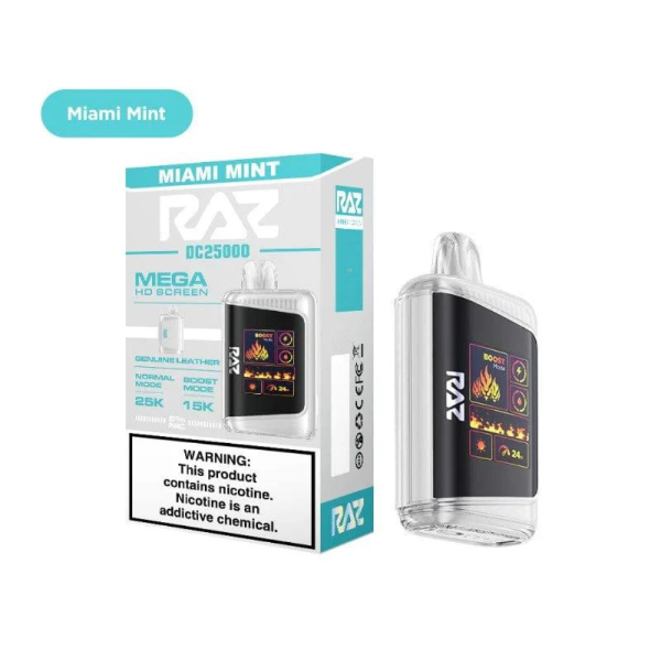 RAZ DC25K 25,000 Puffs Rechargeable Vape 16mL、mySite、zt4zffjzw