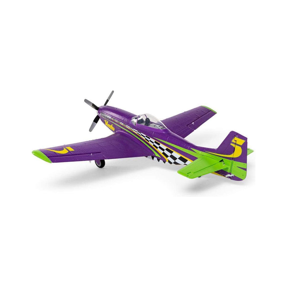  EFLU4350, E-flite UMX P-51D Voodoo BNF Basic Electric Airplane (493mm) w/AS3X & SAFE Select、mySite、merchandisen