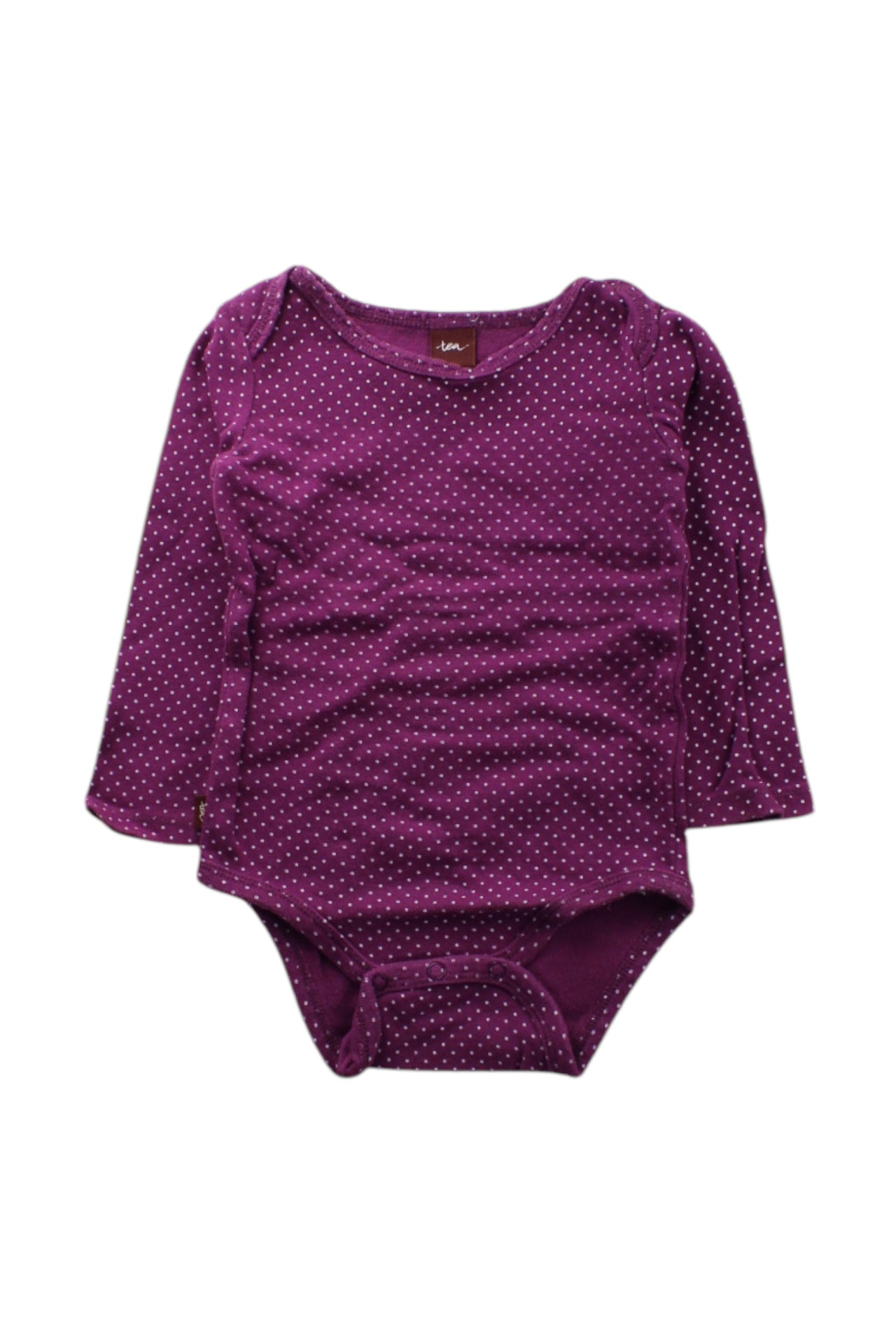 Tea Long Sleeve Polka Dot Bodysuit 12-18M、mySite、g9winljtr