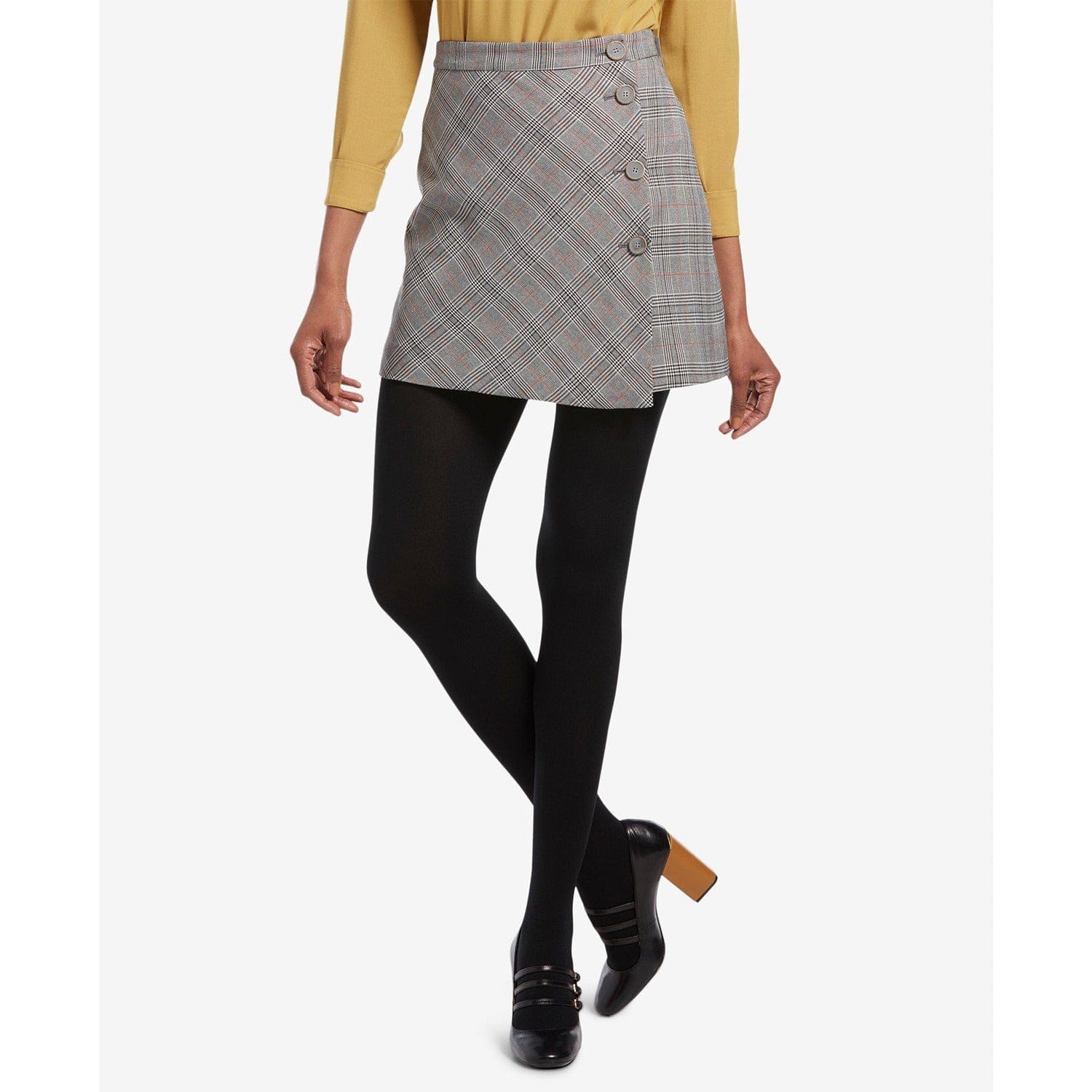 Hue Super Soft Brushed Sweater Tights-Perfect for Chilly Spring Days! Black, Gray, Brown、mySite、g9winljtr