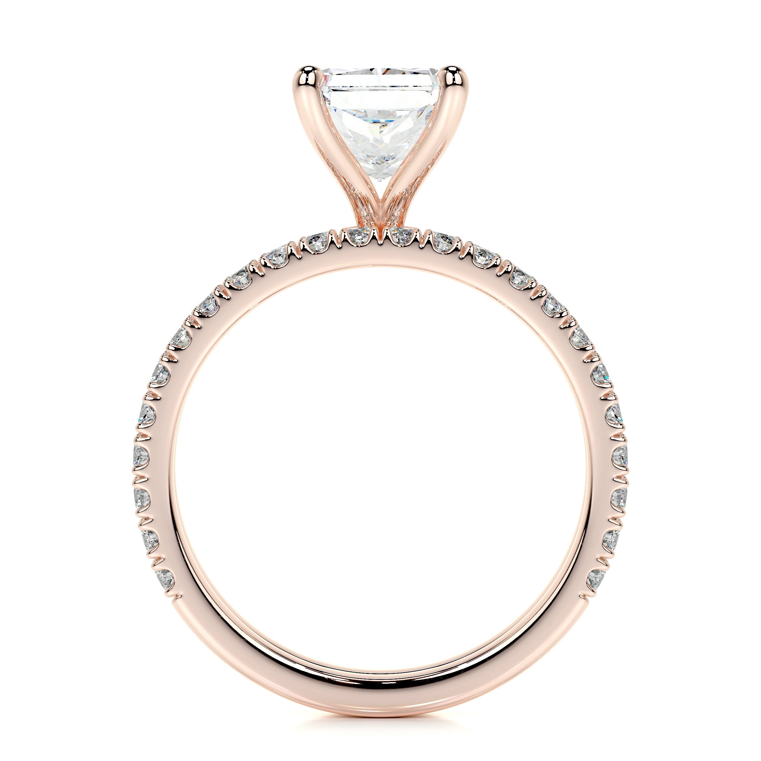 Audrey Lab Grown Diamond Bridal Set -14K Rose Gold、mySite、hinf8tx79