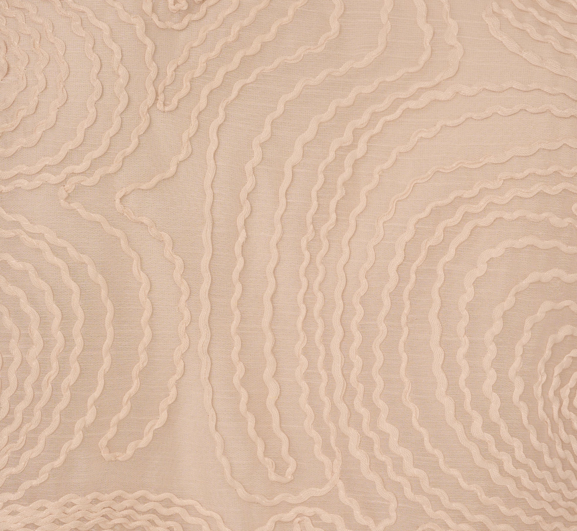 Short Sleeve Embroidered Bubble Top In Light Apricot、mySite、solidvoid